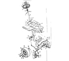 Craftsman 502254260 steering system diagram