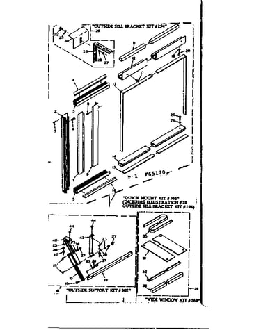 Accessory kit parts