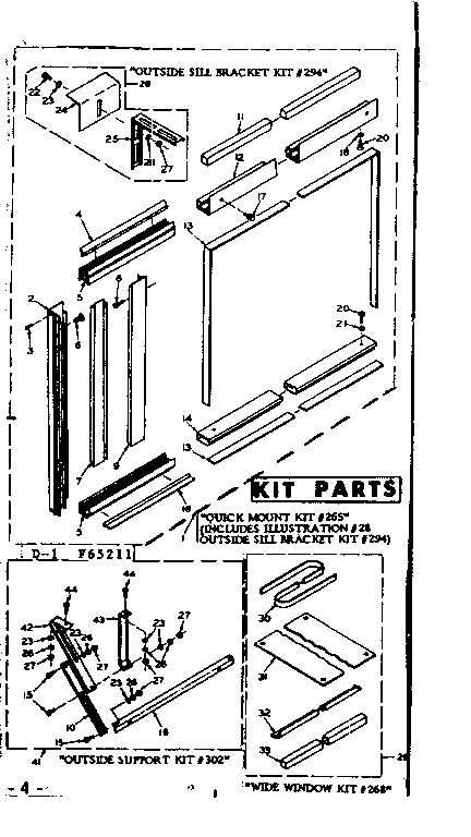 Kit parts