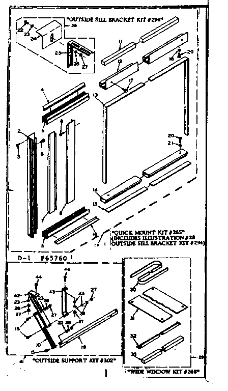 Kit parts