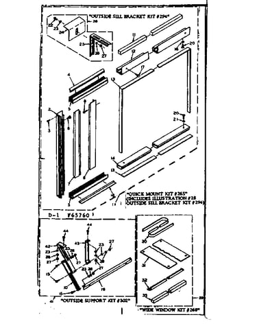 Kit parts