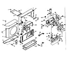 Kenmore 10665770 air flow parts diagram