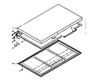 Kenmore 198615200 door parts diagram