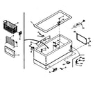 Kenmore 198615440 cabinet parts diagram