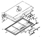 Kenmore 198615440 door parts diagram