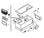 Kenmore 198615640 cabinet parts diagram