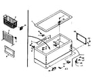 Kenmore 198615820 cabinet parts diagram