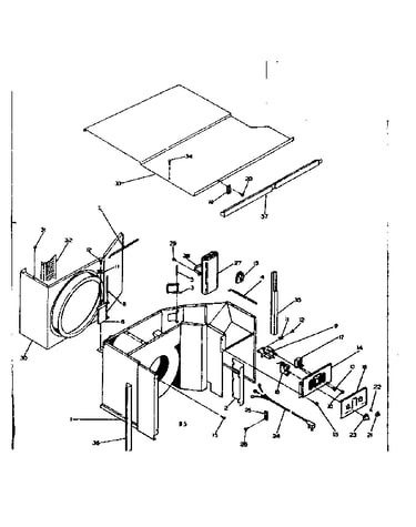 Electrical system & air handling parts