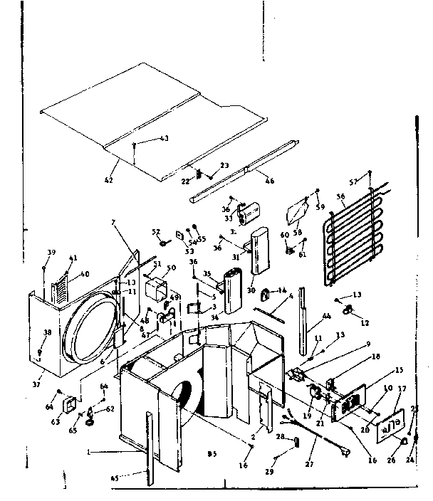 Electrical systems & air handling parts