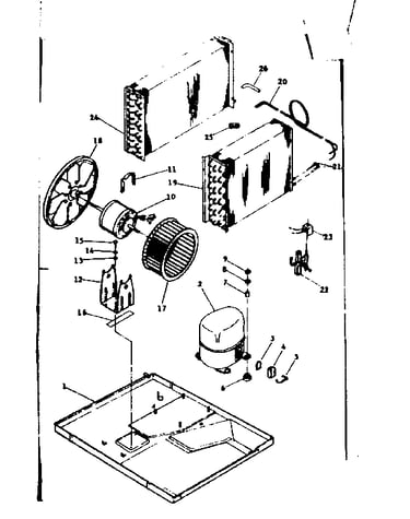 Refrigeration system & air handling parts