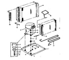Kenmore 25365050 unit parts diagram