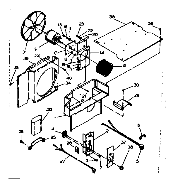 Electrical system & air handling parts