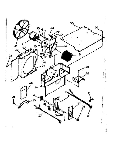 Electrical system & air handling parts