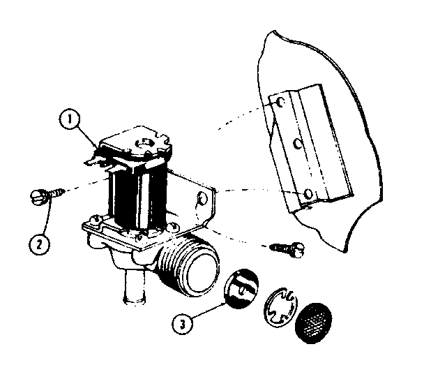 Water inlet valve assembly