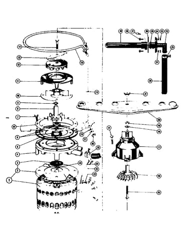 Motor, heater, and impeller details