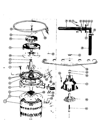 Motor, heater, and impeller details