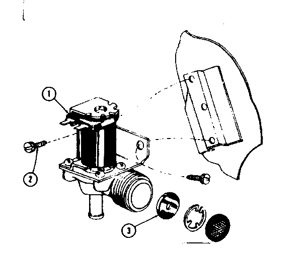 Water inlet valve assembly