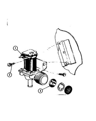 Water inlet valve assembly