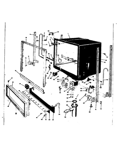 Frame and tub details