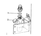 Kenmore 58765660115V water inlet valve diagram
