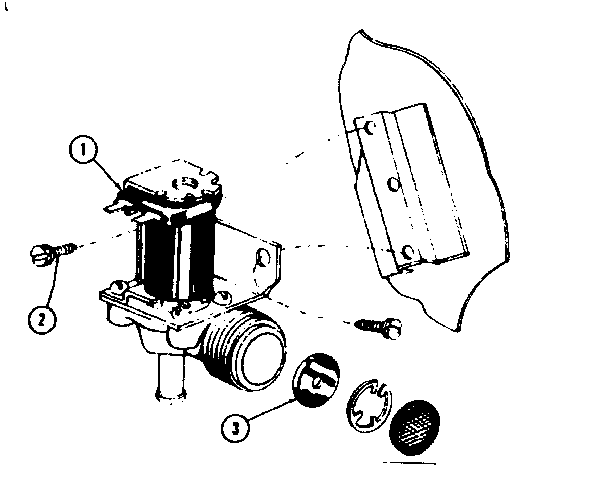 WATER INLET VALVE ASSEMBLY