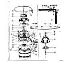Kenmore 58765730 motor, heater, and impeller details diagram
