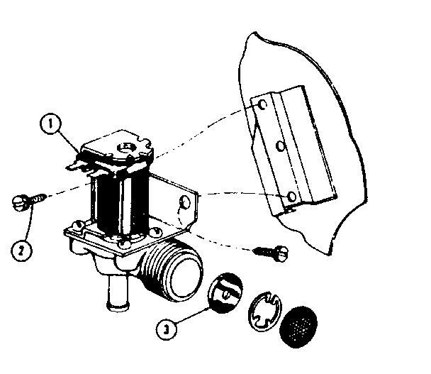 WATER INLET VALVE ASSEMBLY