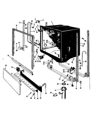 Frame and tub details