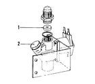 Kenmore 58765780 water inlet valve diagram
