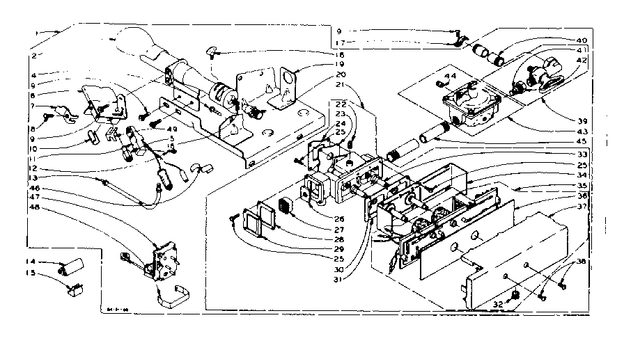 Dole burner assembly