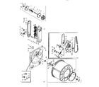 Kenmore 1106218431 bulkhead assembly diagram