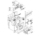 Kenmore 1106208703 machine sub-assembly diagram
