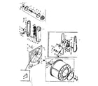 Kenmore 1106218502 bulkhead assembly diagram