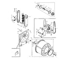 Kenmore 1106218503 bulkhead assembly diagram
