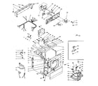 Kenmore 1106217501 machine sub-assembly diagram