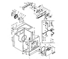 Kenmore 1106217431 machine sub-assembly diagram