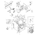 Kenmore 1106208701 machine sub-assembly diagram