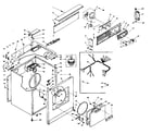 Kenmore 1106208702 machine sub-assembly diagram