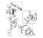 Kenmore 1106208702 bulkhead assembly diagram