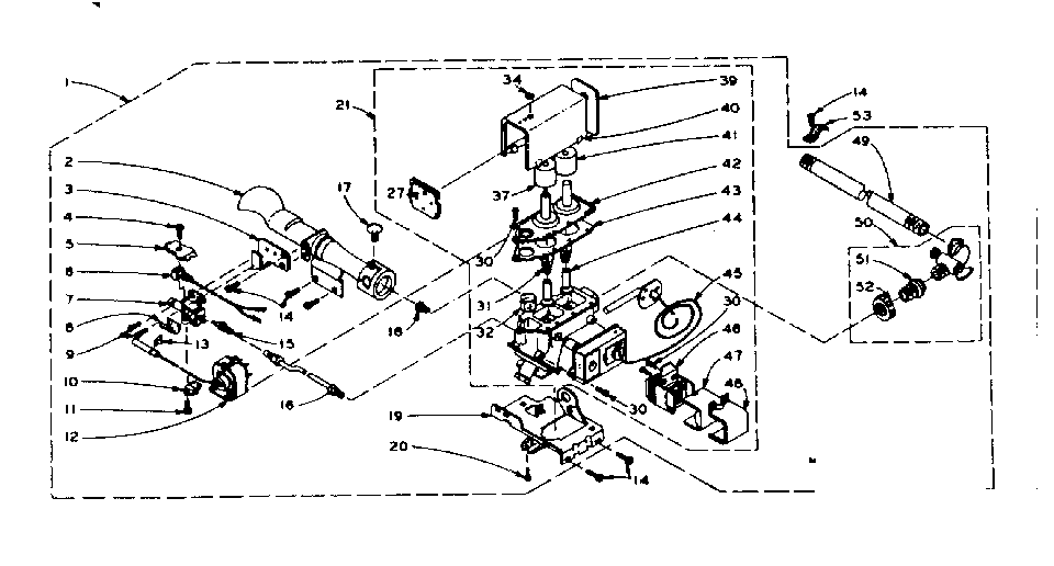 White rodgers burner assembly