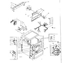 Kenmore 1106217440 machine sub-assembly diagram
