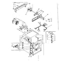 Kenmore 1106208400 machine sub-assembly diagram