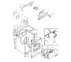 Kenmore 1106218441 machine sub-assembly diagram