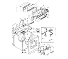 Kenmore 1106118824 machine sub-assembly diagram