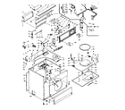 Kenmore 1106207800 machine sub-assembly diagram