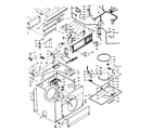 Kenmore 1106207803 machine sub-assembly diagram