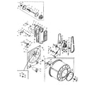 Kenmore 1106207803 bulkhead assembly diagram