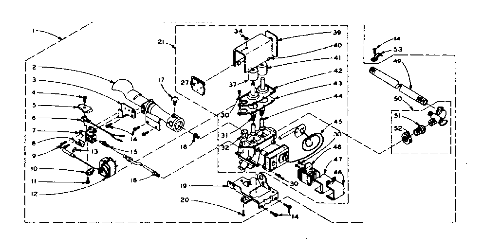 WHITE RODGERS BURNER ASSEMBLY