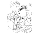 Kenmore 1106207742 machine sub-assembly diagram