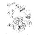 Kenmore 1106208600 machine sub-assembly diagram